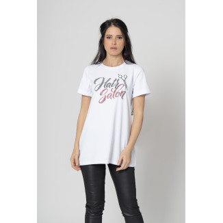 T-shirt in cotone  donna - parrucchieri e estetiste