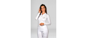 Polo in cotone personalizzabile donna - spa,centri estetici e parrucchiere