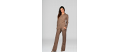 Pantalone in cotone personalizzato con logo donna - estetiste e parrucchieri
