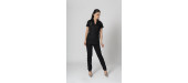 Casacca in cotone personalizzato con logo donna - estetiste e parrucchieri