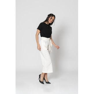 Pantalone in cotone personalizzabile donna estetiste e