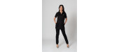 Casacca in cotone personalizzato con logo donna - estetiste e parrucchiere