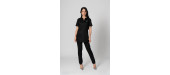 Casacca in cotone personalizzato con logo donna - estetiste e parrucchiere